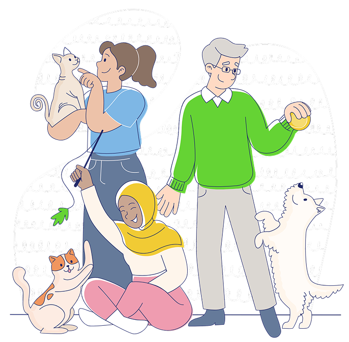 Furry Friends And Hoomans